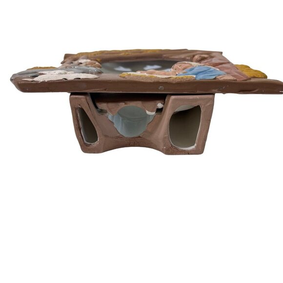 Tampa Bay Mold Co 1988 3D Light Up Nativity Manger Scene Handpainted New Cord - Picture 8 of 8